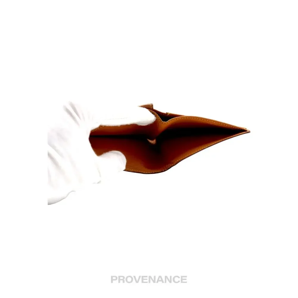 🔴 Louis Vuitton Marco Wallet - Nomade Caramel Leather - Picture 10 of 11